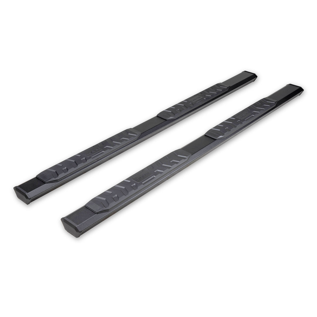 TrailFX A4 Series 4.5-Inch Hexagonal Aluminum Nerf Bar for Chevrolet Silverado and GMC Sierra