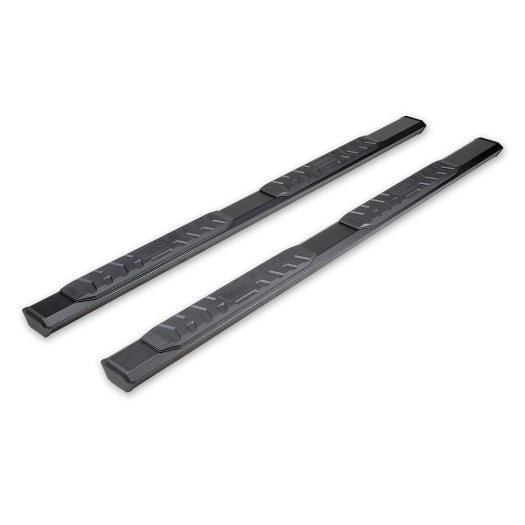 TrailFX A4 Series Nerf Bar for Toyota Tacoma 2012-2021, Black Powder Coated Aluminum with Surface Steps