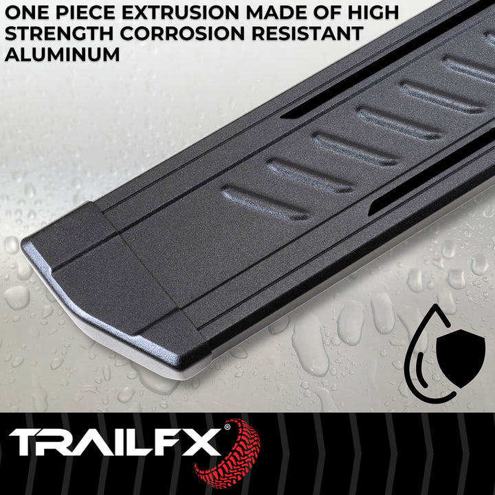 TrailFX AL6003B Rocker Panel Mount Running Board for Silverado and Sierra Trucks