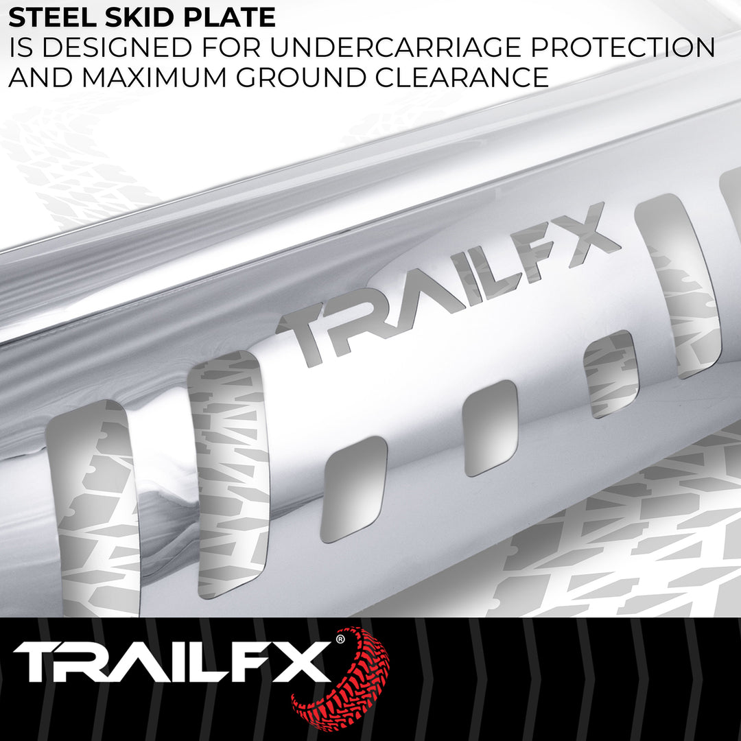TrailFX Polished Stainless Steel 3 Inch Tubular Bull Bar for Toyota 4Runner (2012-2021)