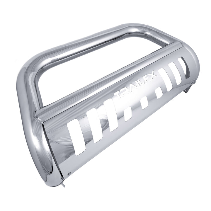 TrailFX Polished Stainless Steel 3-Inch Bull Bar for Toyota Tacoma 2024-2025
