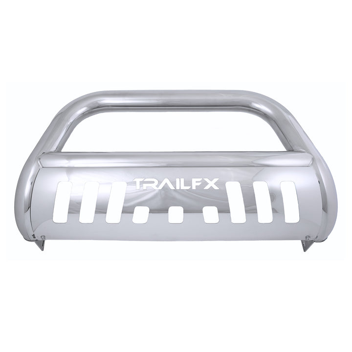 TrailFX 3 Inch Polished Stainless Steel Bull Bar for Toyota Land Cruiser (2024-2025)