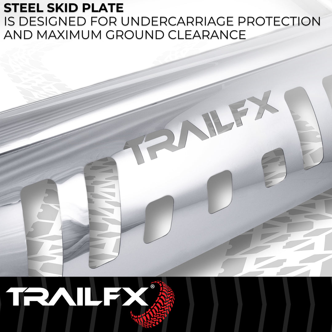 TrailFX 3 Inch Polished Stainless Steel Bull Bar for Toyota Land Cruiser (2024-2025)