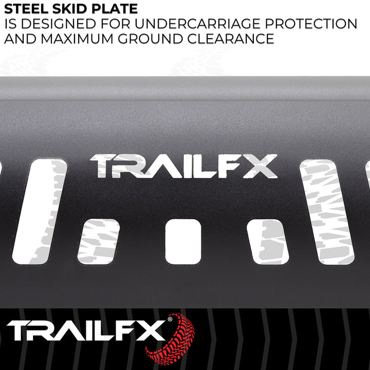 TrailFX 3 Inch Diameter Powder Coated Titanium Black Steel Bull Bar for Toyota Land Cruiser 2024-2025