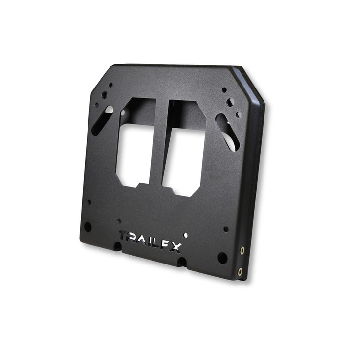 TrailFX BR009T Ford Bronco Spare Tire Carrier Spacer for 35-Inch Tires - Matte Black Steel