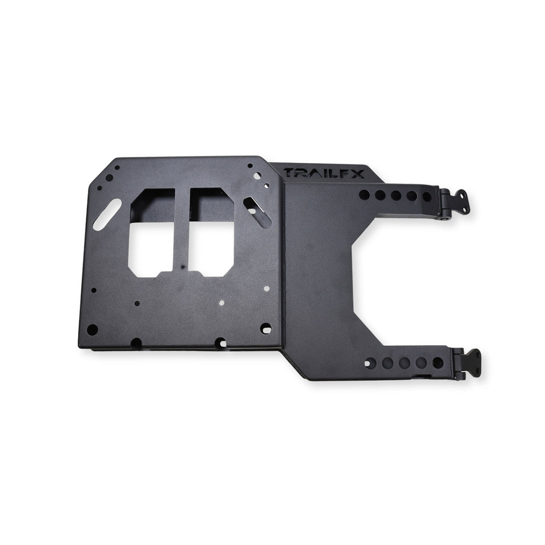 TrailFX BR010T Matte Black Spare Tire Carrier for Ford Bronco