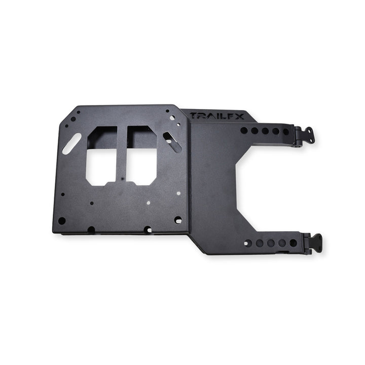TrailFX BR010T Matte Black Spare Tire Carrier for Ford Bronco