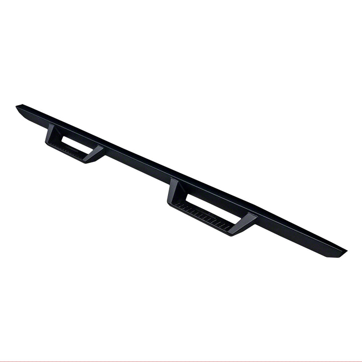 TrailFX Steel Nerf Bar with Drop Down Steps for Chevy Silverado & GMC Sierra 1500 (DHS004B)