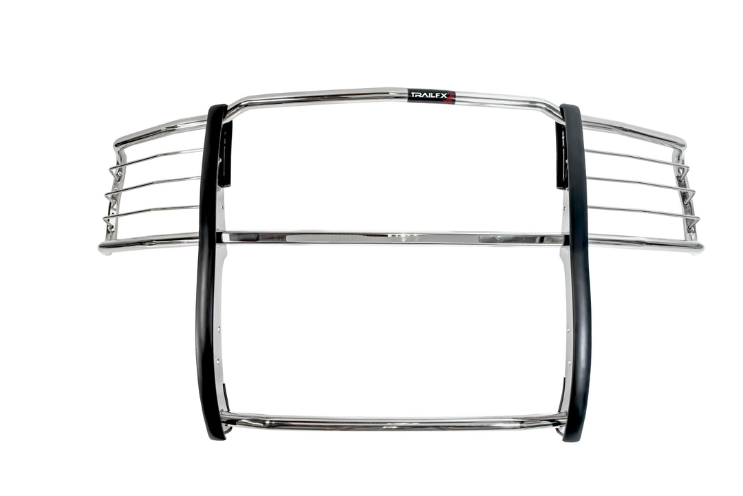TrailFX Stainless Steel Grille Guard for Ford Ranger 2019-2023 with Polished Finish
