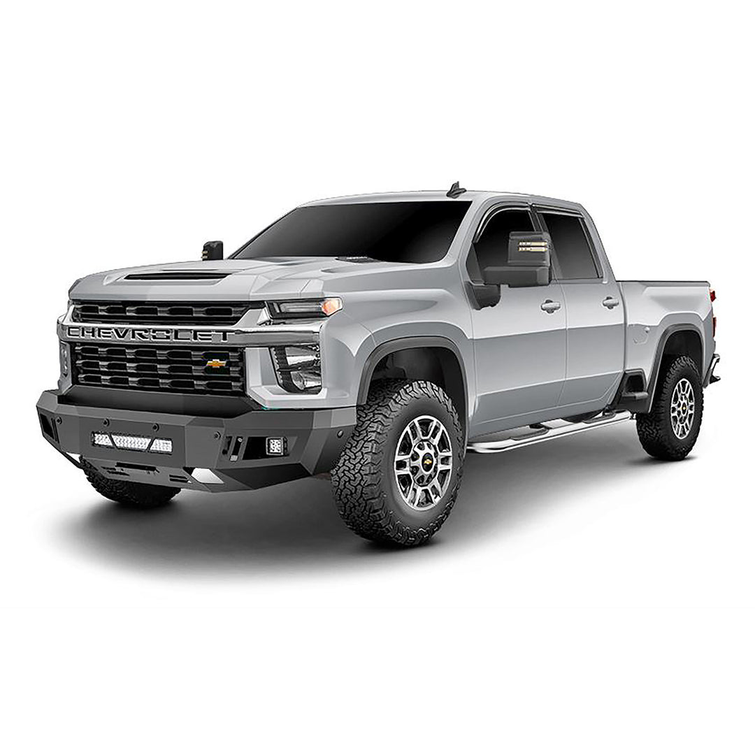 TrailFX FHDNW007TI Steel Bumper for Chevy Silverado 2500 HD & 3500 HD (2020-2023)