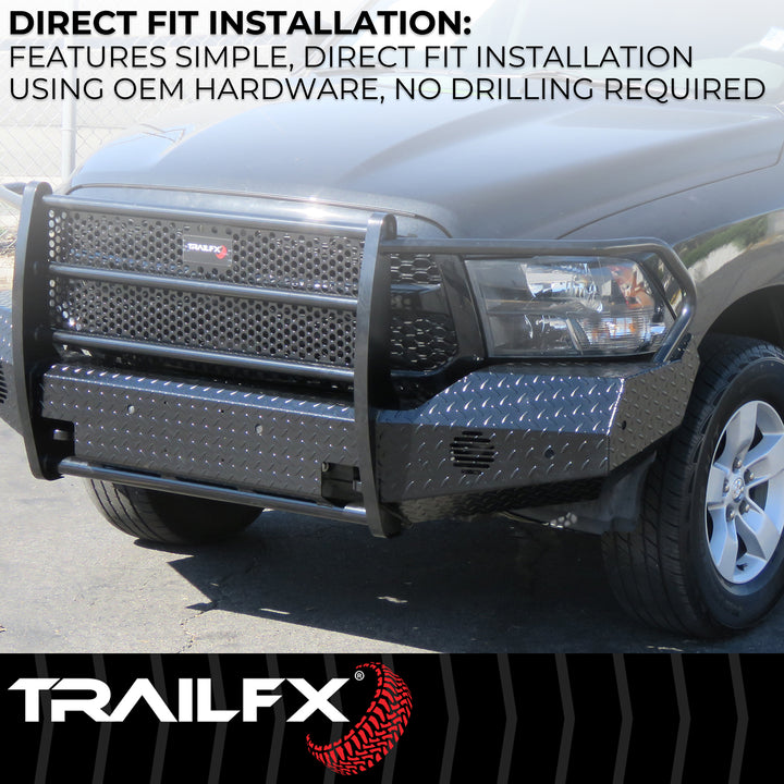 TrailFX FX3013A Full Replacement Bumper for Ford F-150 (2009-2014)