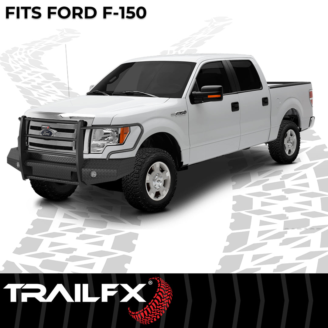 TrailFX FX3013A Full Replacement Bumper for Ford F-150 (2009-2014)
