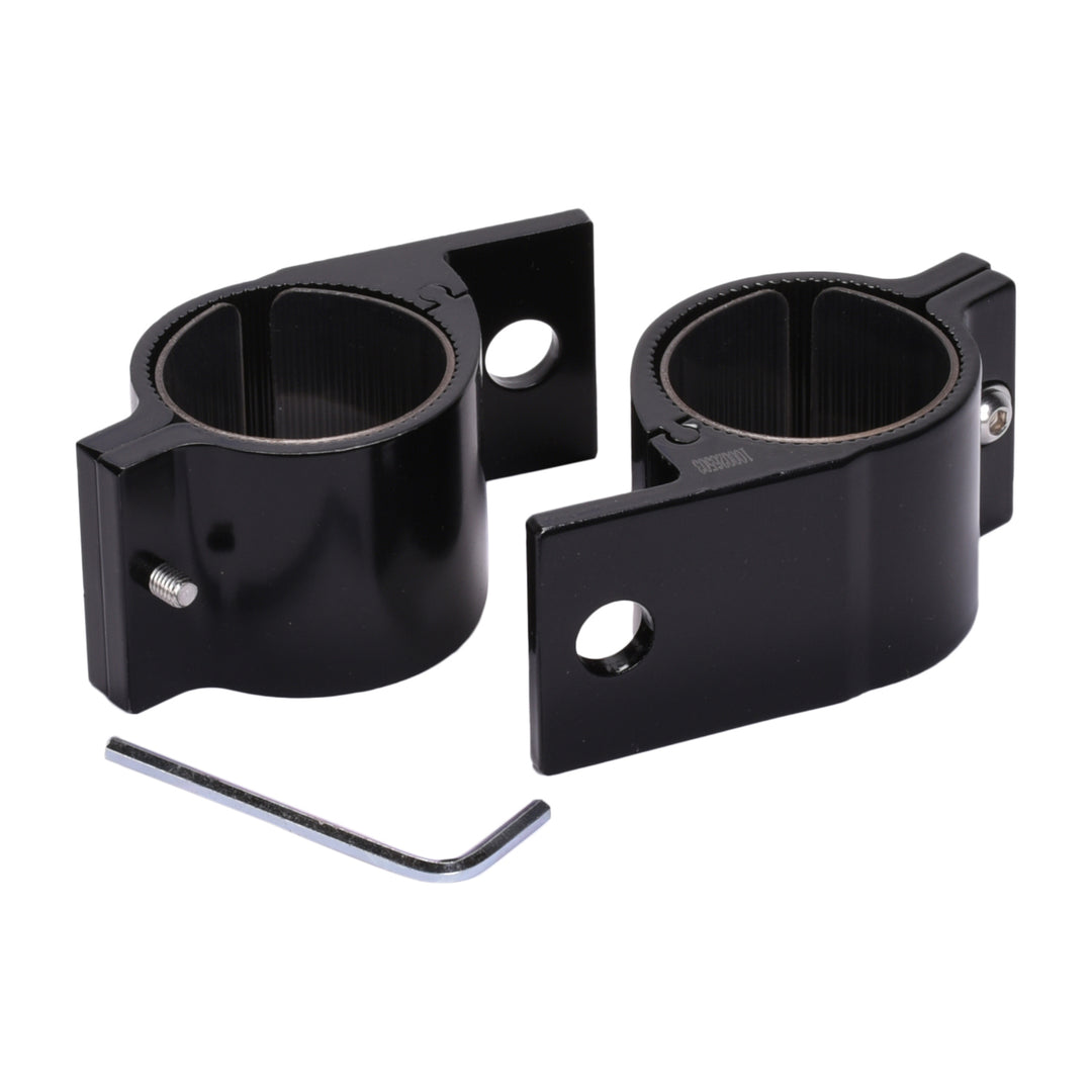 TrailFX G9022B Universal Steel Light Mounting Bracket for 2-Inch Tube, Black Powder Coated