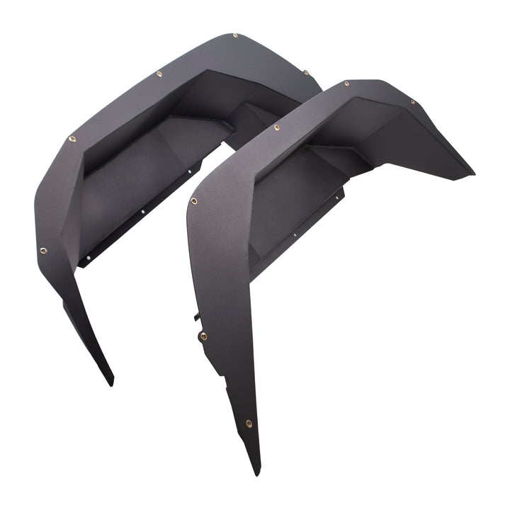 TrailFX Inner Fender for Jeep Gladiator (JL010RI) – Black Powder Coated Aluminum Replacement