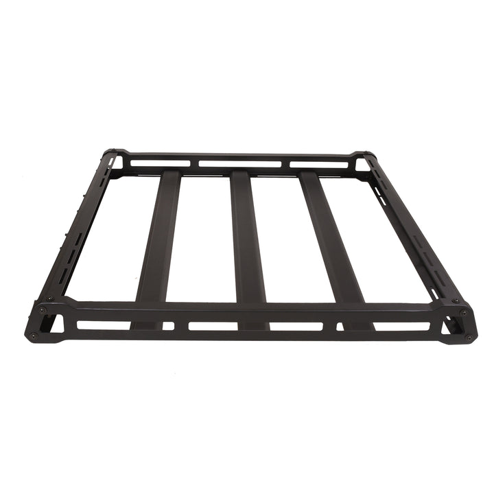 TrailFX JRB001T Roof Rack for Jeep Wrangler JL & JT – Heavy Duty Aluminum Gutter Mount Cargo Carrier