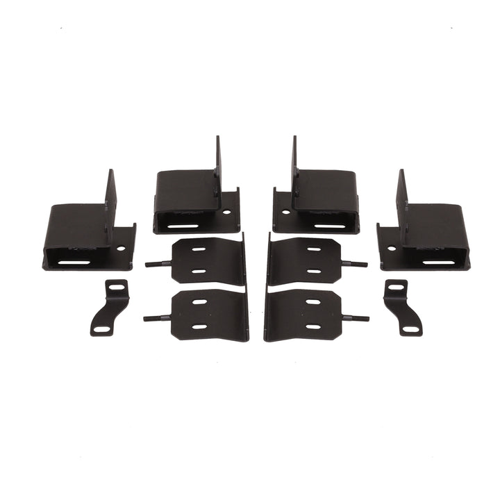 TrailFX JRB001T Roof Rack for Jeep Wrangler JL & JT – Heavy Duty Aluminum Gutter Mount Cargo Carrier