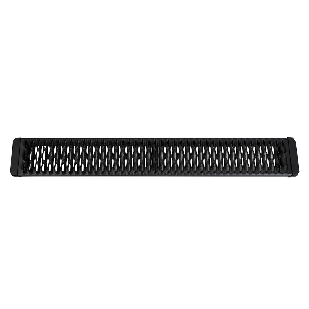 TrailFX Titanium Black Aluminum Running Board for Ford F-150 and Super Duty Models