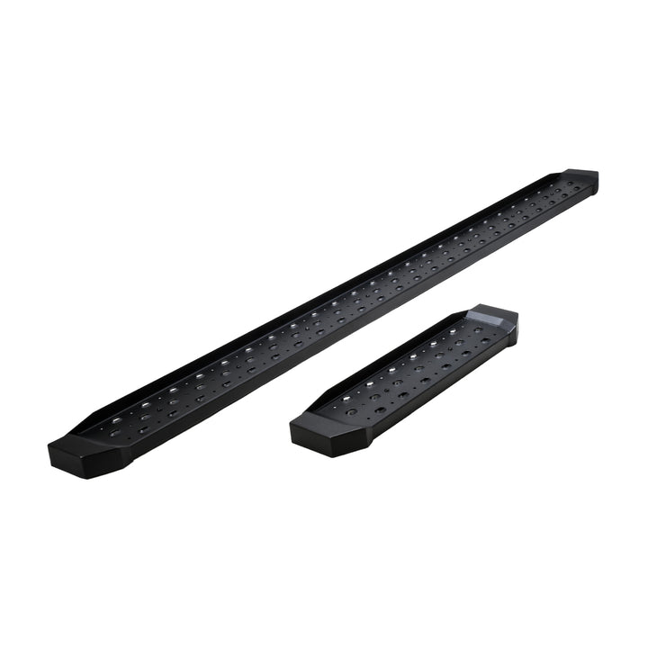 TrailFX RBV10B Black Powder Coated Running Boards for Mercedes-Benz Sprinter 1500