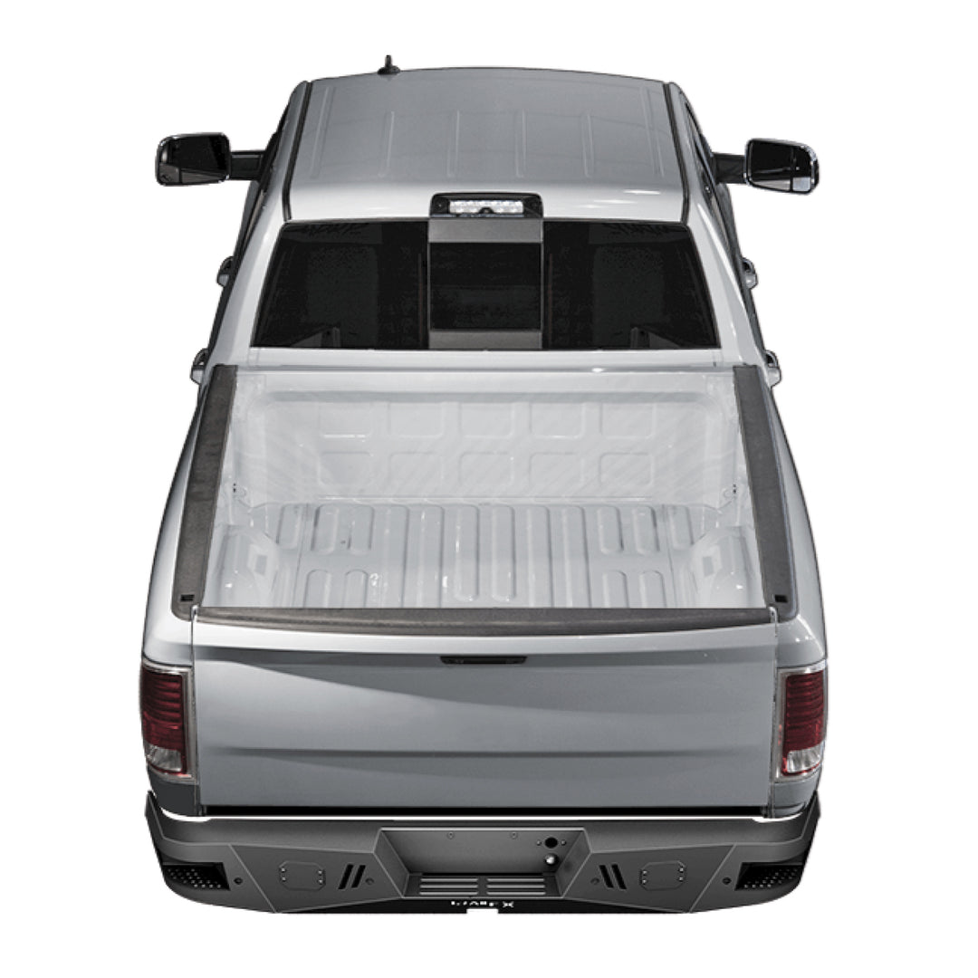 TrailFX RLDB003TI Black Steel Rear Bumper for Ram 1500 (2012-2021)