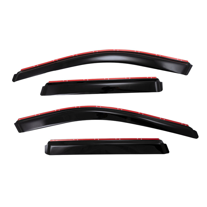 TrailFX DXTX4252IC Rainguard In-Channel Smoke Window Vents for Jeep Grand Cherokee