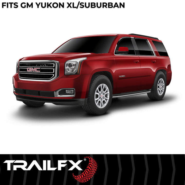 TrailFX DXTX4716H Rainguard Window Vents for Chevrolet Suburban and GMC Yukon XL