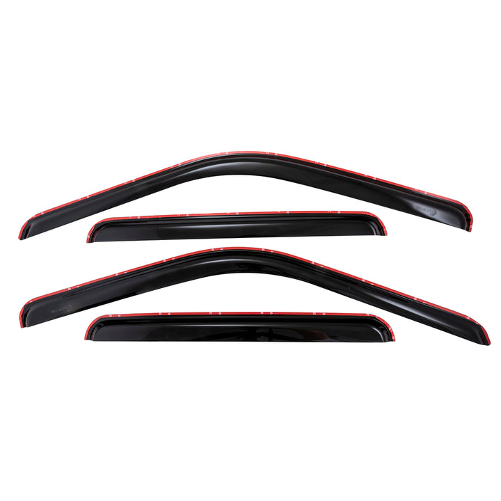 TrailFX DXTX4953IC Rainguard Smoke Window Vents for Ford Super Duty (2012-2014)