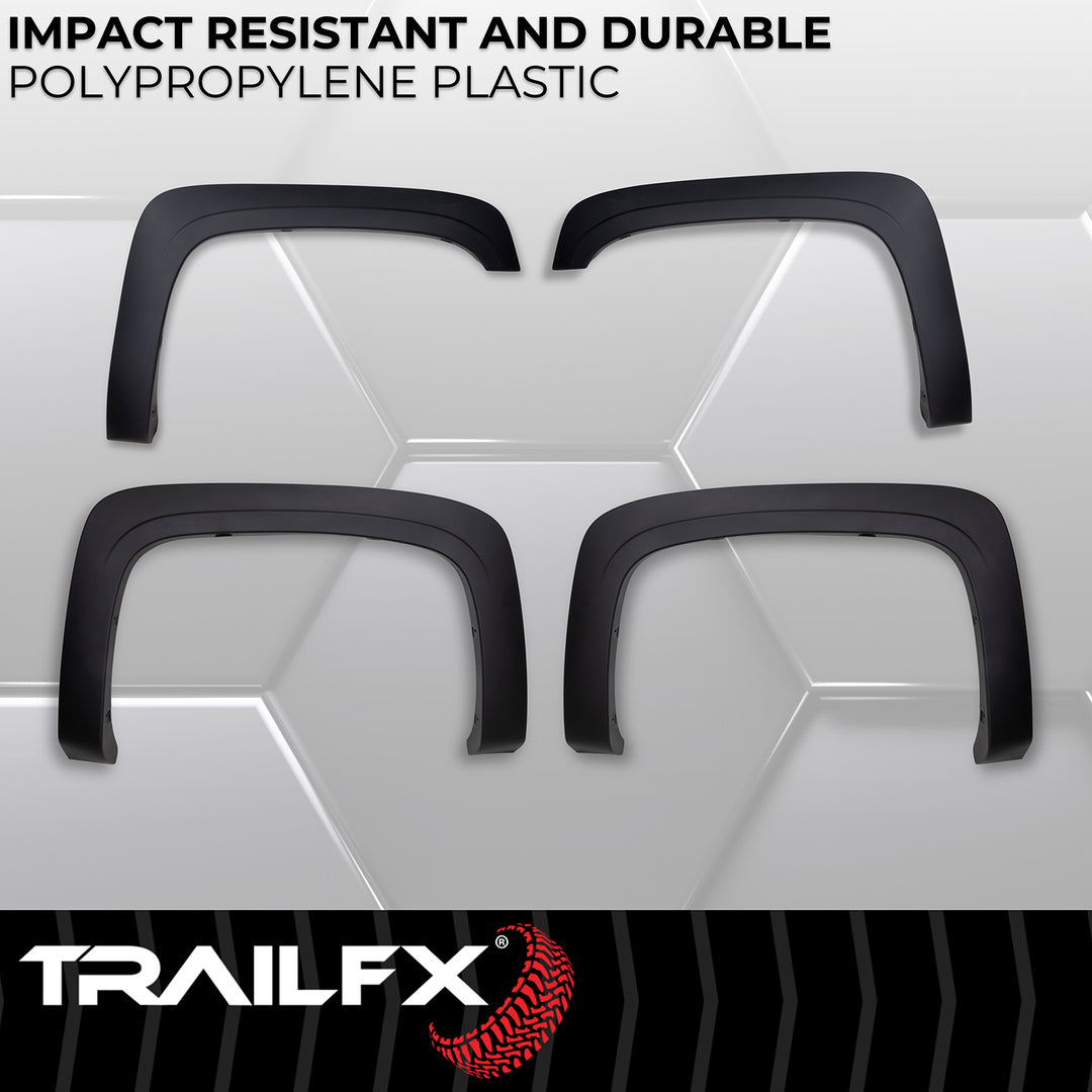 TrailFX TFC3001OE OE Style Fender Flares for Chevrolet Silverado – 4-Piece Set