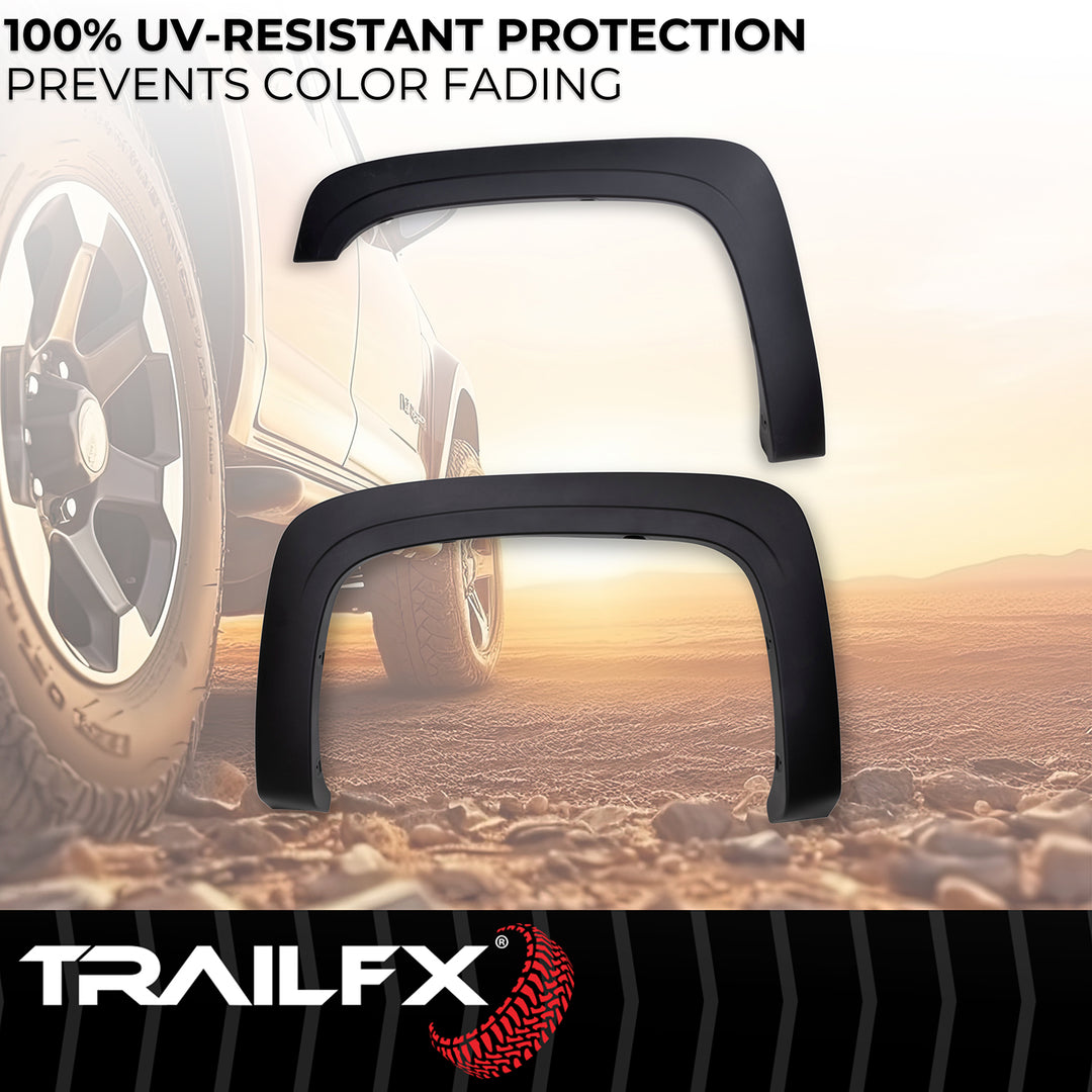 TrailFX TFC3001OE OE Style Fender Flares for Chevrolet Silverado – 4-Piece Set