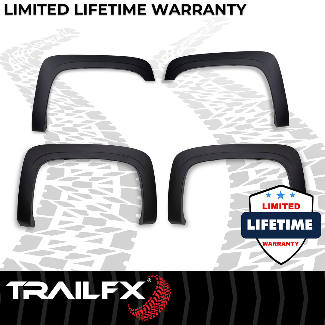 TrailFX TFC3001OE OE Style Fender Flares for Chevrolet Silverado – 4-Piece Set