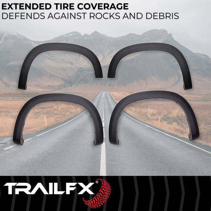 TrailFX OE Style Fender Flares for Chevrolet Silverado 1500 (Part TFC3005OE)