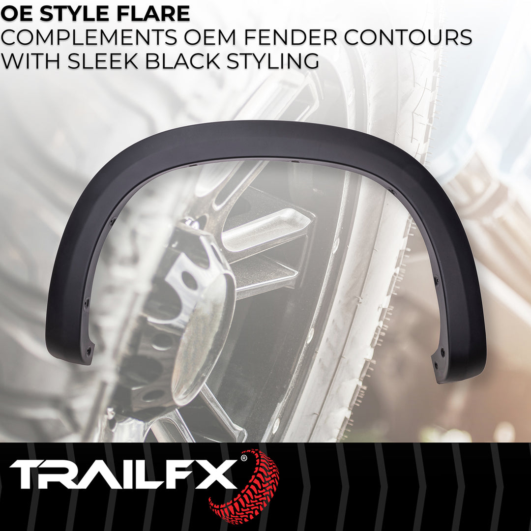 TrailFX OE Style Fender Flares for Chevrolet Silverado 1500 (Part TFC3005OE)