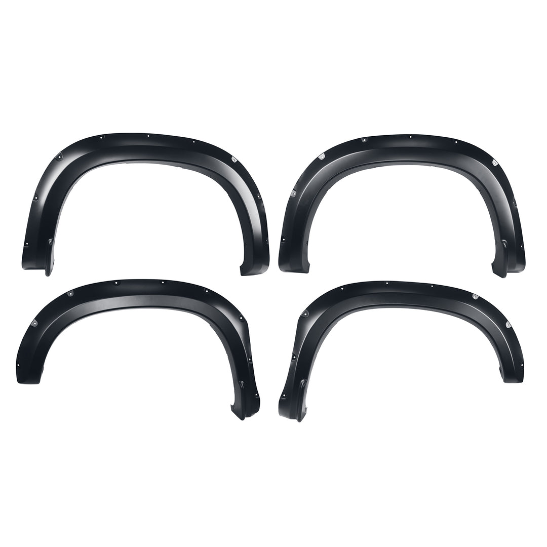 TrailFX TFC3005S Pocket Style Fender Flares for Chevrolet Silverado 1500