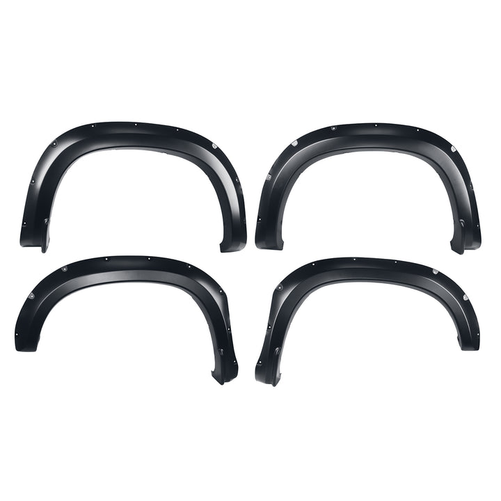 TrailFX TFC3005S Pocket Style Fender Flares for Chevrolet Silverado 1500