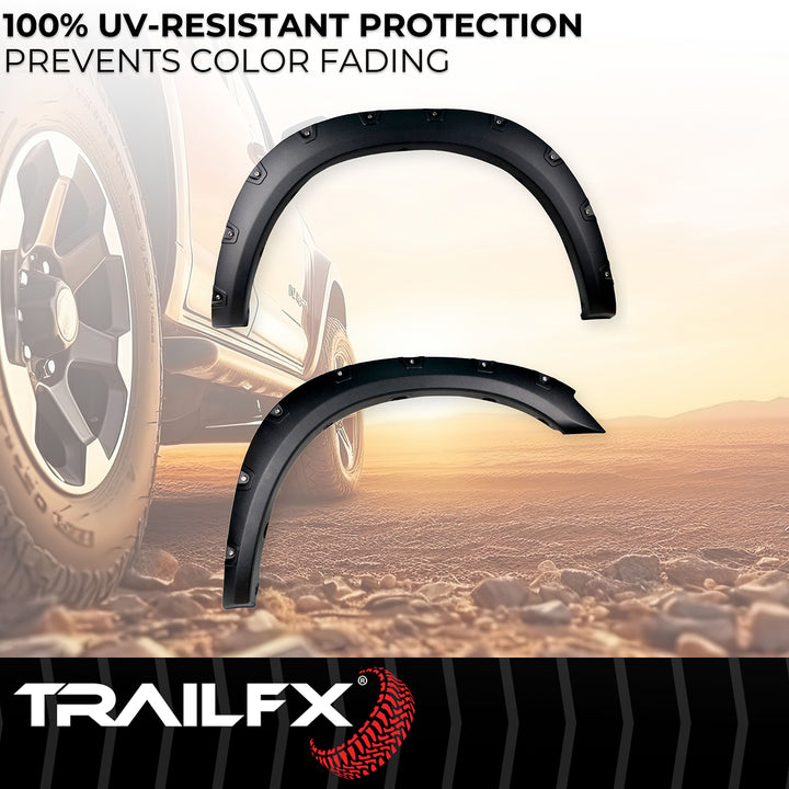 TrailFX TFD3004T Pocket Style Fender Flares for Ram 2500 and 3500
