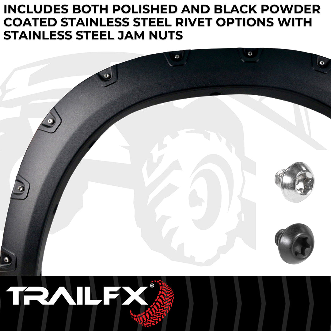 TrailFX TFD3004T Pocket Style Fender Flares for Ram 2500 and 3500