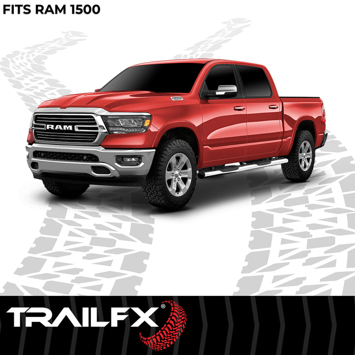 TrailFX OE Style Fender Flares for Ram 1500 – Impact-Resistant Polypropylene with Custom Rivets