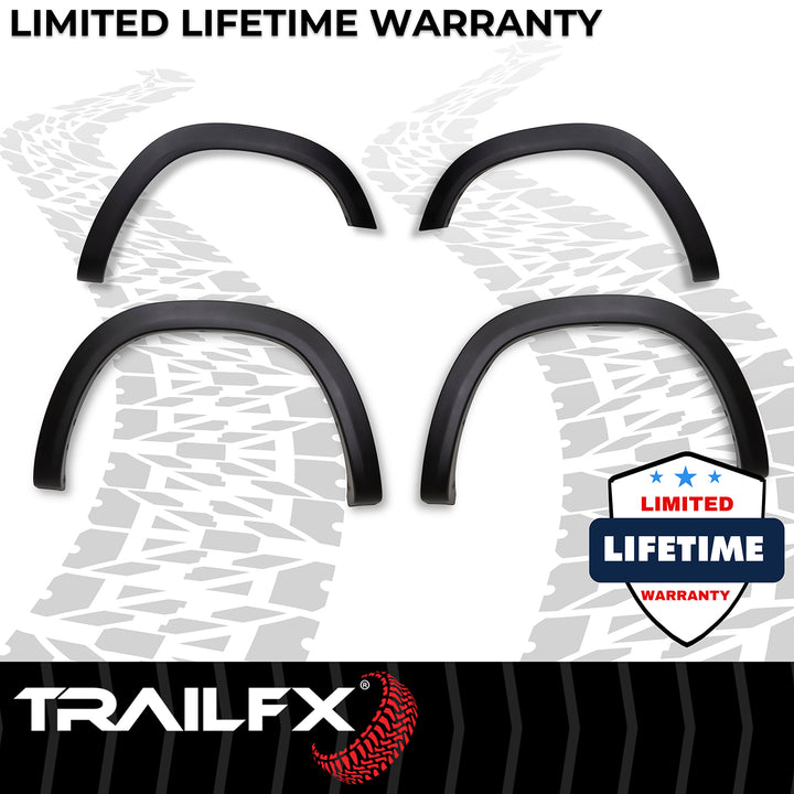 TrailFX OE Style Fender Flares for Ram 1500 – Impact-Resistant Polypropylene with Custom Rivets