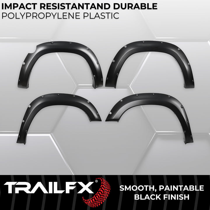 TrailFX TFD3005S Pocket Style Fender Flares for Ram 1500 (2019-2024)