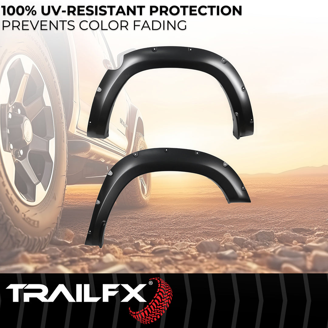 TrailFX TFD3005S Pocket Style Fender Flares for Ram 1500 (2019-2024)