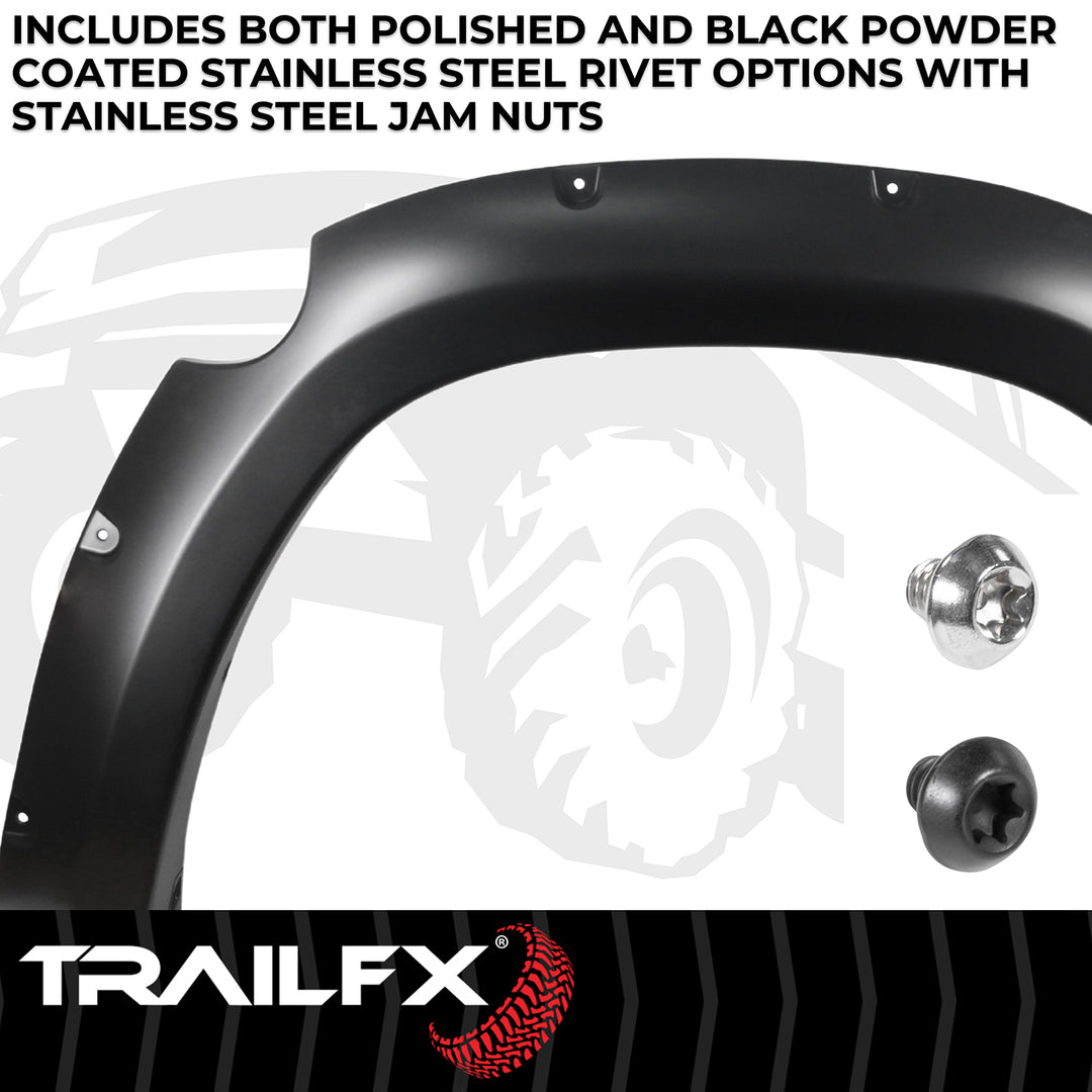TrailFX TFD3005S Pocket Style Fender Flares for Ram 1500 (2019-2024)