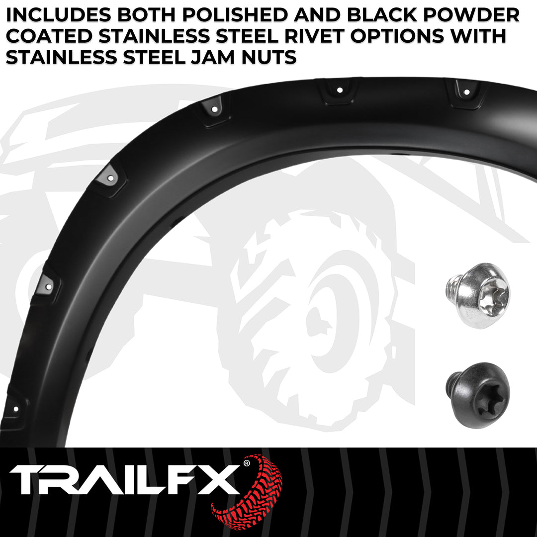 TrailFX TFD3006S Pocket Style Fender Flares for Ram 2500 and 3500