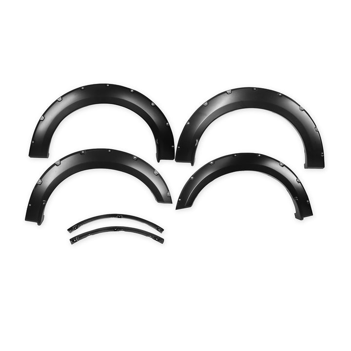 TrailFX TFF3006S Pocket Style Fender Flares for Ford F-150 (2018-2020) – Impact-Resistant Polypropylene with Customizable Finish