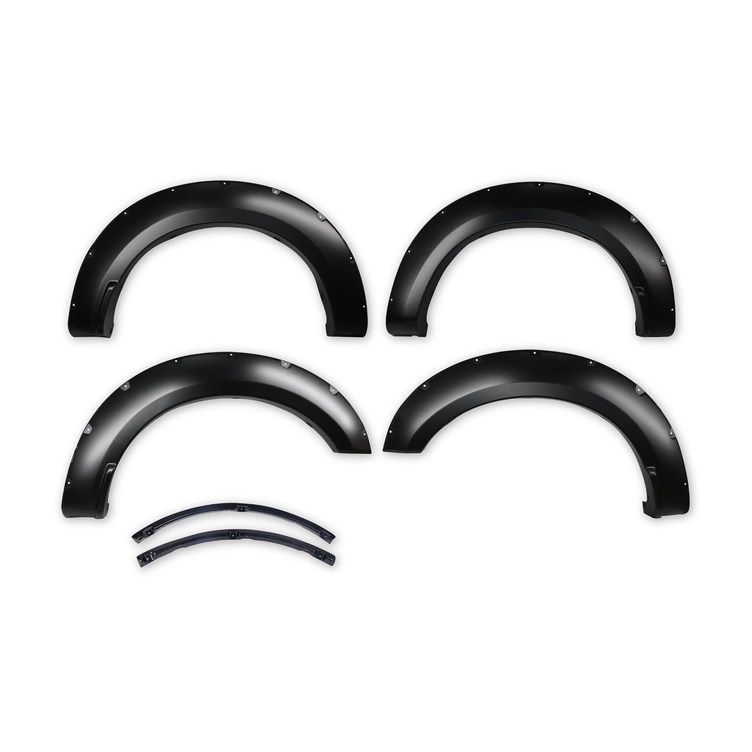 TrailFX TFF3007S Pocket Style Fender Flares for 2017-2020 Ford F-250 and F-350 Super Duty