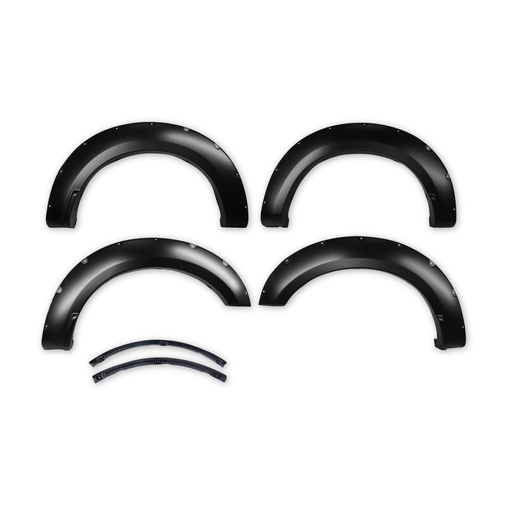 TrailFX TFF3007S Pocket Style Fender Flares for 2017-2020 Ford F-250 and F-350 Super Duty