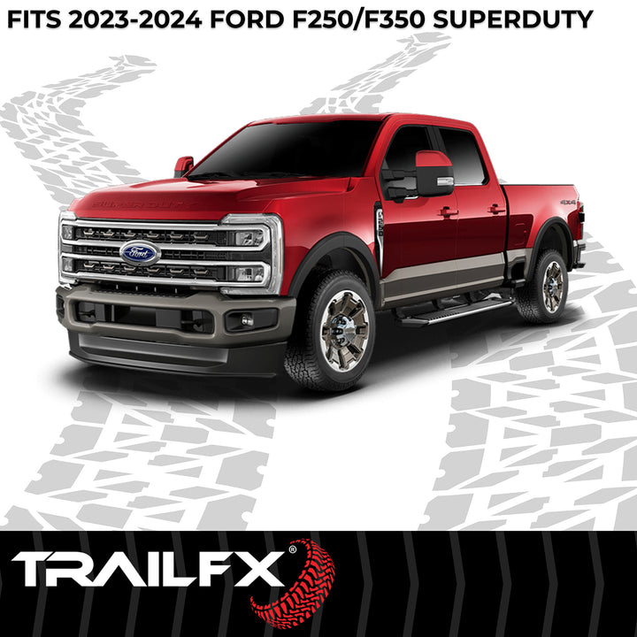 TrailFX TFF3008S Pocket Style Fender Flares for Ford Super Duty 2023-2024
