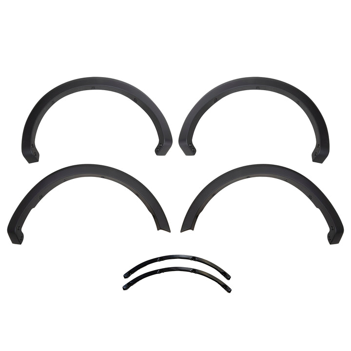 TrailFX OE Style Fender Flares for Ford F-150 – Impact-Resistant Polypropylene with Custom Rivet Options