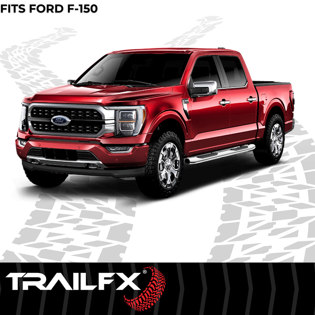 TrailFX OE Style Fender Flares for Ford F-150 – Impact-Resistant Polypropylene with Custom Rivet Options