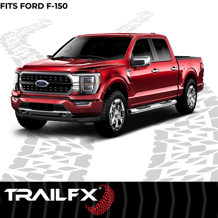 TrailFX OE Style Fender Flares for Ford F-150 – Impact-Resistant Polypropylene with Custom Rivet Options