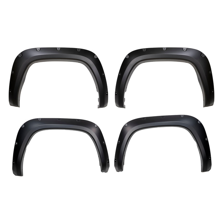 TrailFX Pocket Style Fender Flares for Toyota Tundra 2022-2025 | Impact-Resistant Polypropylene, Paintable Black Finish