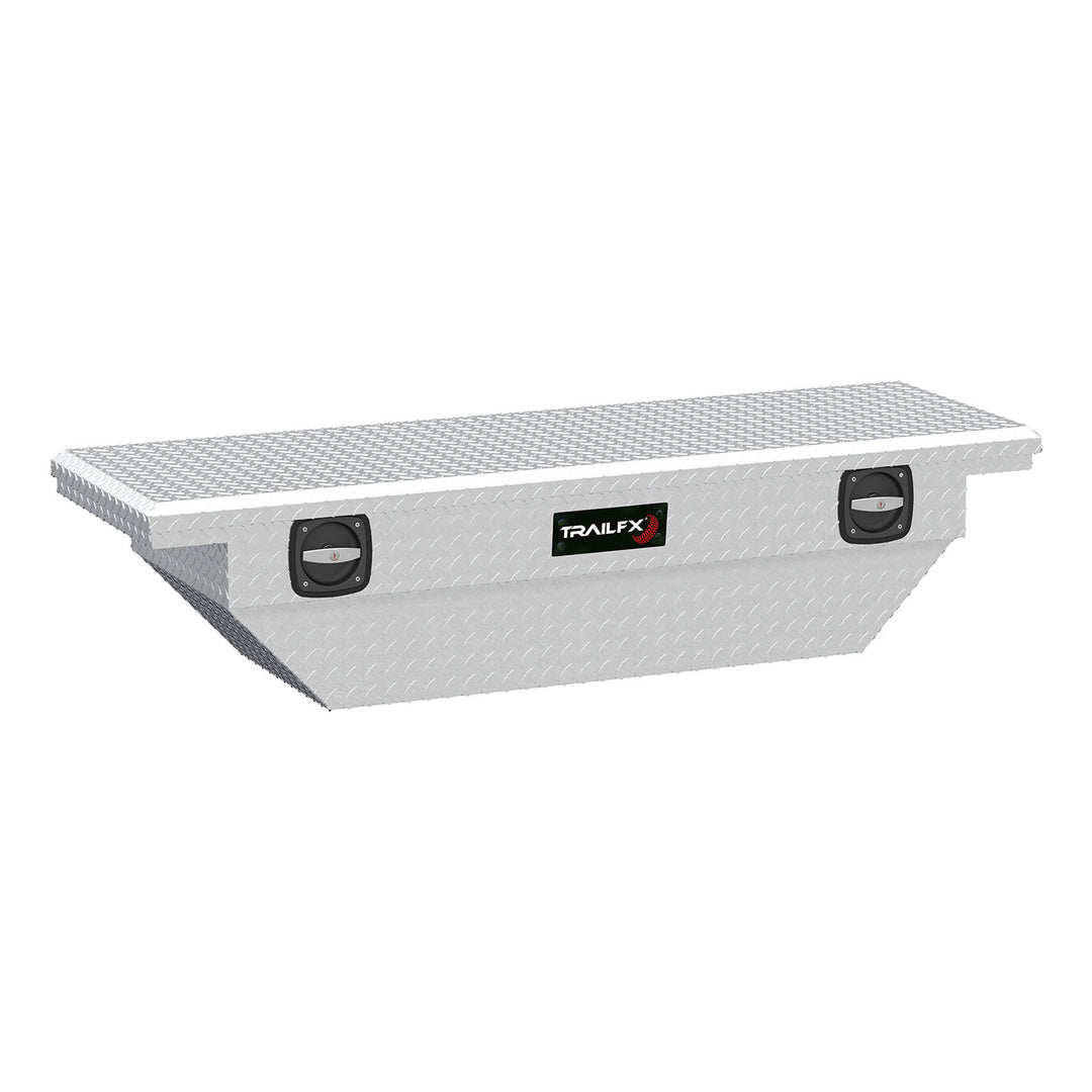 TrailFX 120631C Aluminum Crossover Low Profile Tool Box for Trucks
